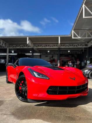 CHEVROLET CORVETTE 6.2 STINGRAY CONVERSÍVEL V8 GASOLINA 2P AUTOMÁTICO CHEVROLET CORVETTE 6.2 STINGRAY CONVERSÍVEL V8 GASOLINA 2P AUTOMÁTICO